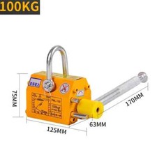 Gru magnetica forte 100/200 kg risparmio lavoro magnete permanente sollevatore ventosa