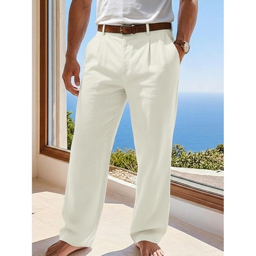 Pantalone uomo gamba larga