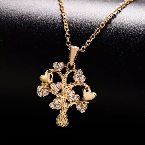 Collana donna oro albero - ✨,