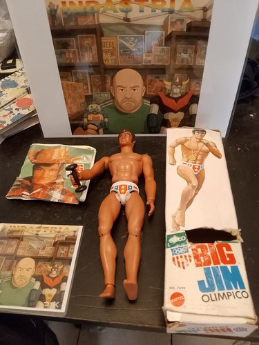 Big jim olimpico vintage anno - big,