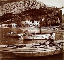 Italia Capri Marina c1900 Foto
