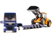 Camion MAN blu metallizzato