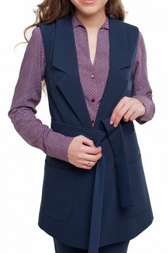 Gilet lungo cintura - , taglia