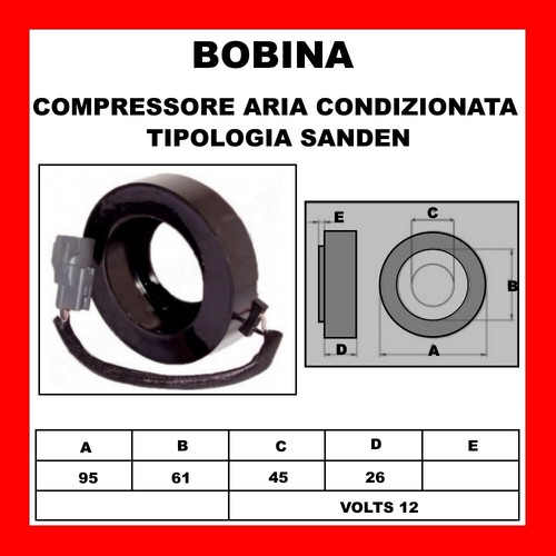 Bobina compressore aria - bobina,