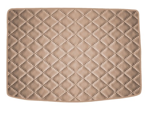 Beige scuro ecopelle - beige,