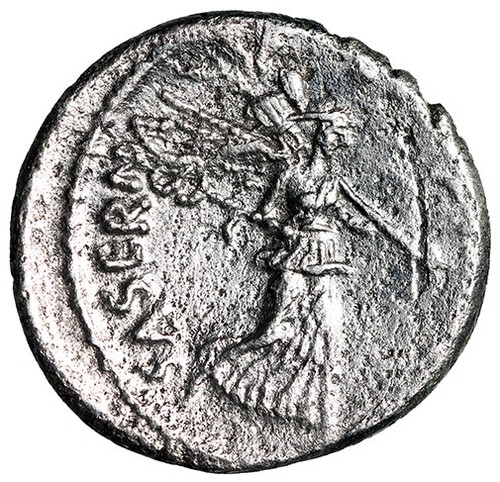 Ostilio saserna denario - l, ar