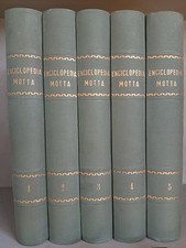 Enciclopedia Motta in 5 Vol