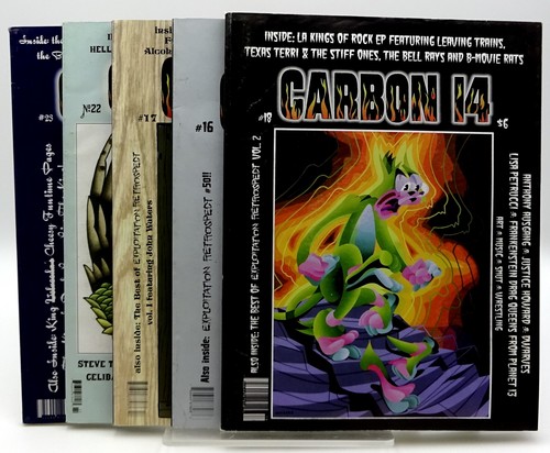 Carbon music magazine lot - 14,
