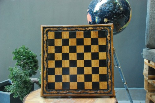 Scacchiera vintage 100 - vintage, 16"