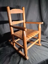 Sedia dondolo vintage in - vintage,