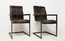 Pair of Chairs - Iron &
