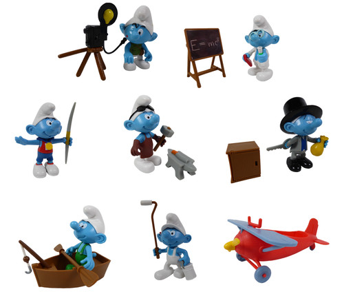 Figurines schtroumpfs - 8,