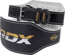 RDX Cintura Palestra Pelle Sollevamento Pesi Powerlifting Supporto Posteriore I