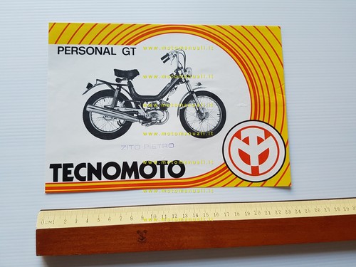 Tecnomoto personal 1971 - gt,