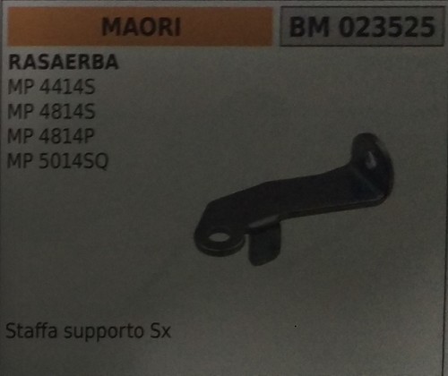 Supporto serbatoio benzina - sx,