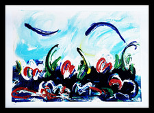 MARIO SCHIFANO SERIGRAFIA  CM