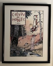 Litografia calvin and hobbes - calvin,