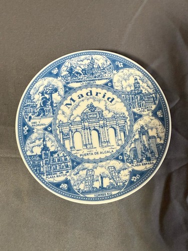 Madrid spagna piatto - piatto, souvenir