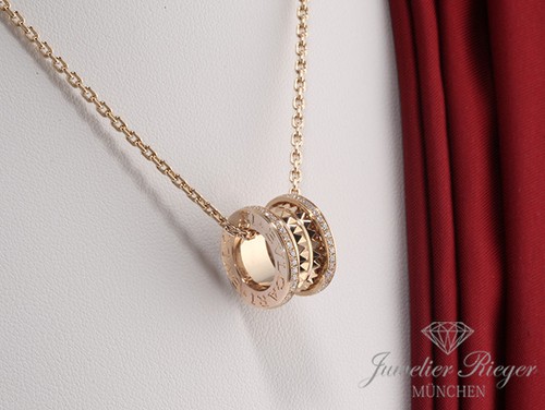 Bulgari collier zero oro - b-zero, 1