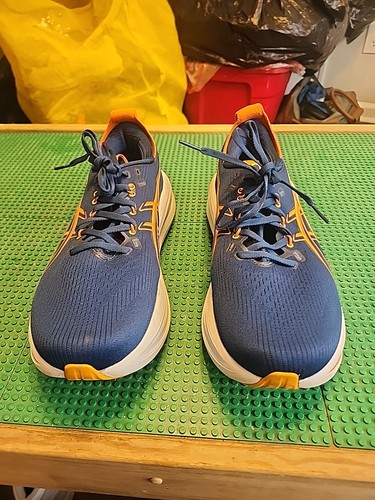 Mens asics gel nimbus blue - 28,