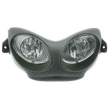 Doppio faro fanale carbon - fanale,