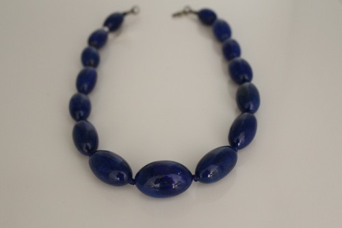 Lapislazzuli statement collana - lapislazzuli,