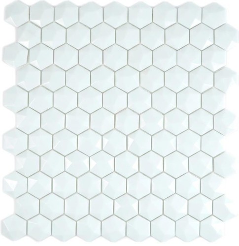 Mosaico vetro esagonale - mosaico, di