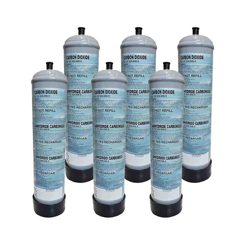 Bombole co2 monouso 600gr - 6,