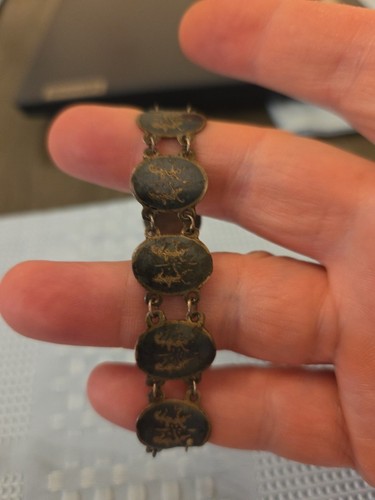 Bracciale vintage siam argento - vintage,