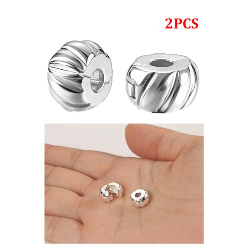 Clip lock spacer stopper charm - clip,