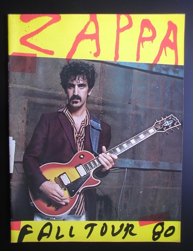 Frank zappa fall tour 1980 - zappa.,