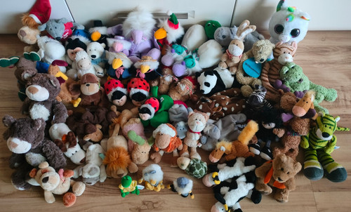 Nici peluche orso leone mucca