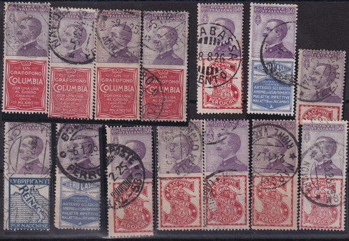 Regno 1924 25 pubblicitari - -,