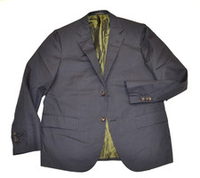 GIUBBINO UOMO KITON 2BTN COTONE BLU TG 51EU 41US NUOVO SENZA ETICHETTE