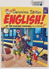 EBOND Geronimo Stilton: English  n.24 At the railway station  Libro ZA-002614