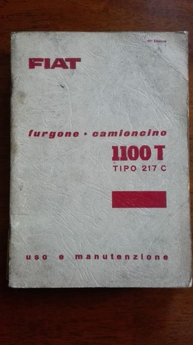 Libretto uso manutenzione - libretto,