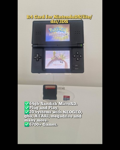 Scheda per nintendods - scheda, r4