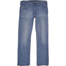 Jeans Levi's 506 uomo blu dritto regolare elasticizzato W33 L33 (77638)