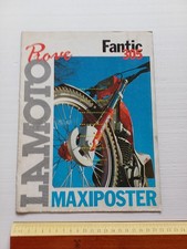 Fantic Motor Trial 305 1989 poster depliant prova "La moto" originale