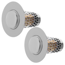  2 Pcs Scarico Lavabo Pop up