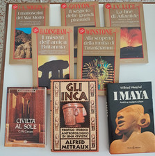 Lotto di libri sulle civiltà antiche - vari da vendere insieme o singolarmente