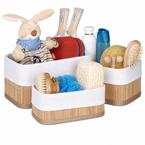 Cestino portaoggetti bagno - da,