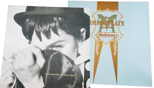 Madonna display card - madonna,