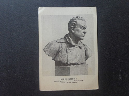 Cartolina bruno mussolini - cartolina,