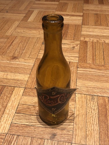 Bottiglia pepsi cola - cola, ambra