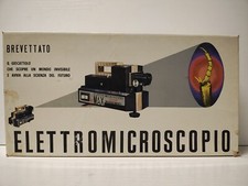 ELETTRO MICROSCOPIO GIOCATTOLO I.G.C. MAX M2 908 ELETTROMICROSCOPIO FUNZIONANTE