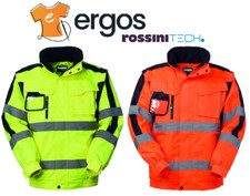 ROSSINI Giubbotto PILOT EDDYSTONE Parka Maniche Staccabili Alta Visibilità HH226