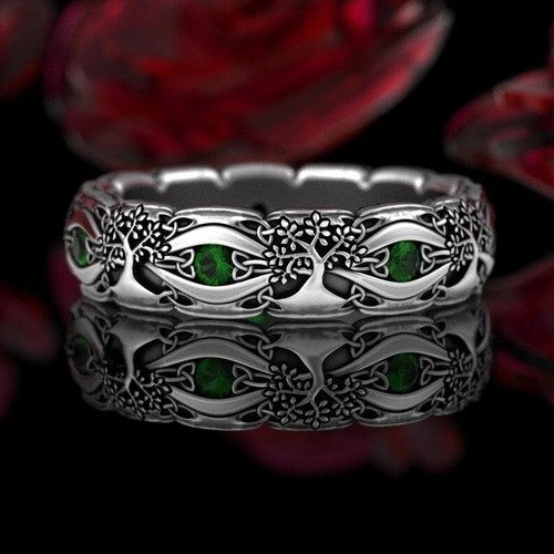 Celtic tree life silver - celtic,