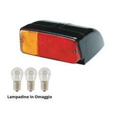 Fanale Inclinato Posteriore Sinistro Trattore Agricolo Same Lampadine Omaggio