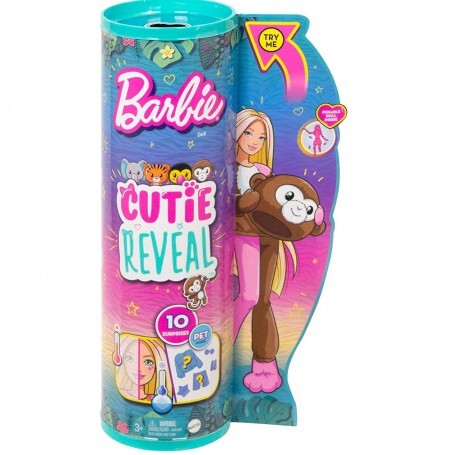 Barbie cutie reveal scimmia - cutie,